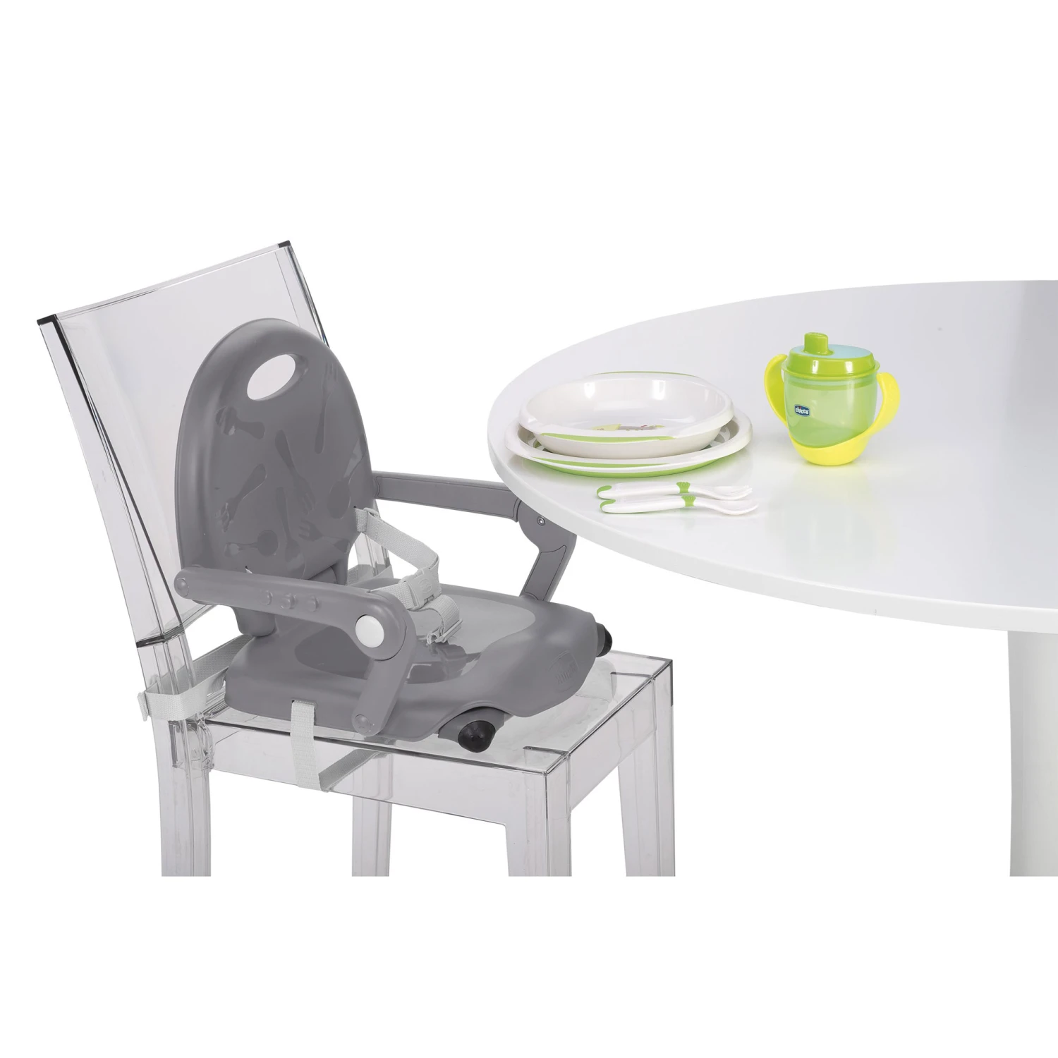 Rehausseur Pocket Snack Dark Grey De Chicco – Image 7