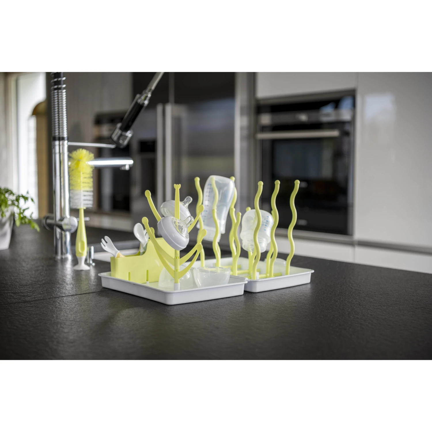 Égoutte Biberons Pliable Vert De Formula Baby – Image 3