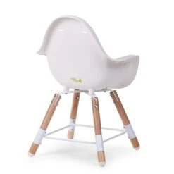 Chaise Haute Evolu 2 + Arceau Naturel/Blanc De Childhome 19 Chaise Haute Evolu 2 + Arceau Naturel/Blanc De Childhome -Bébés Produits Magasin 01115616 8