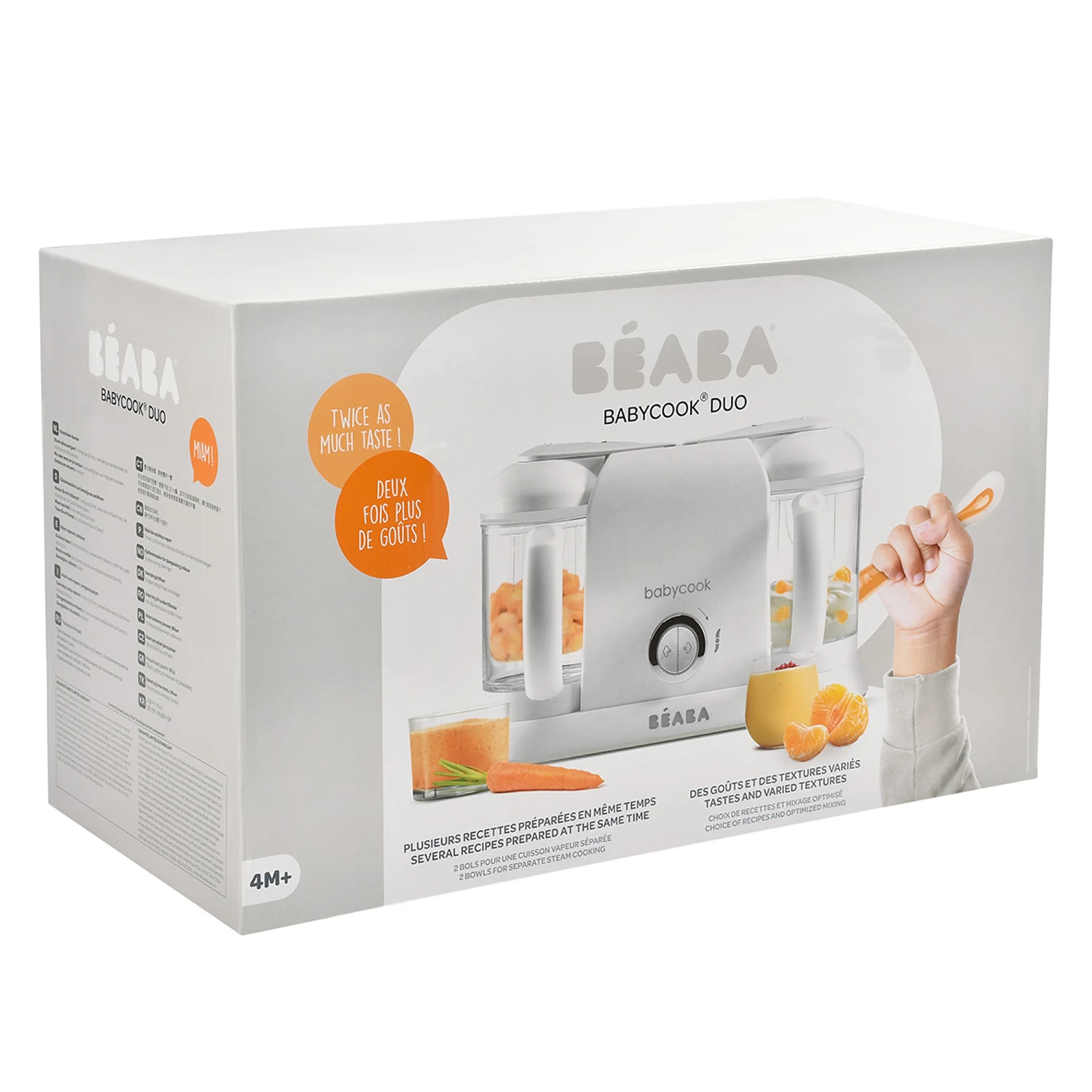 Beaba Babycook Duo White / Silver De Béaba – Image 3