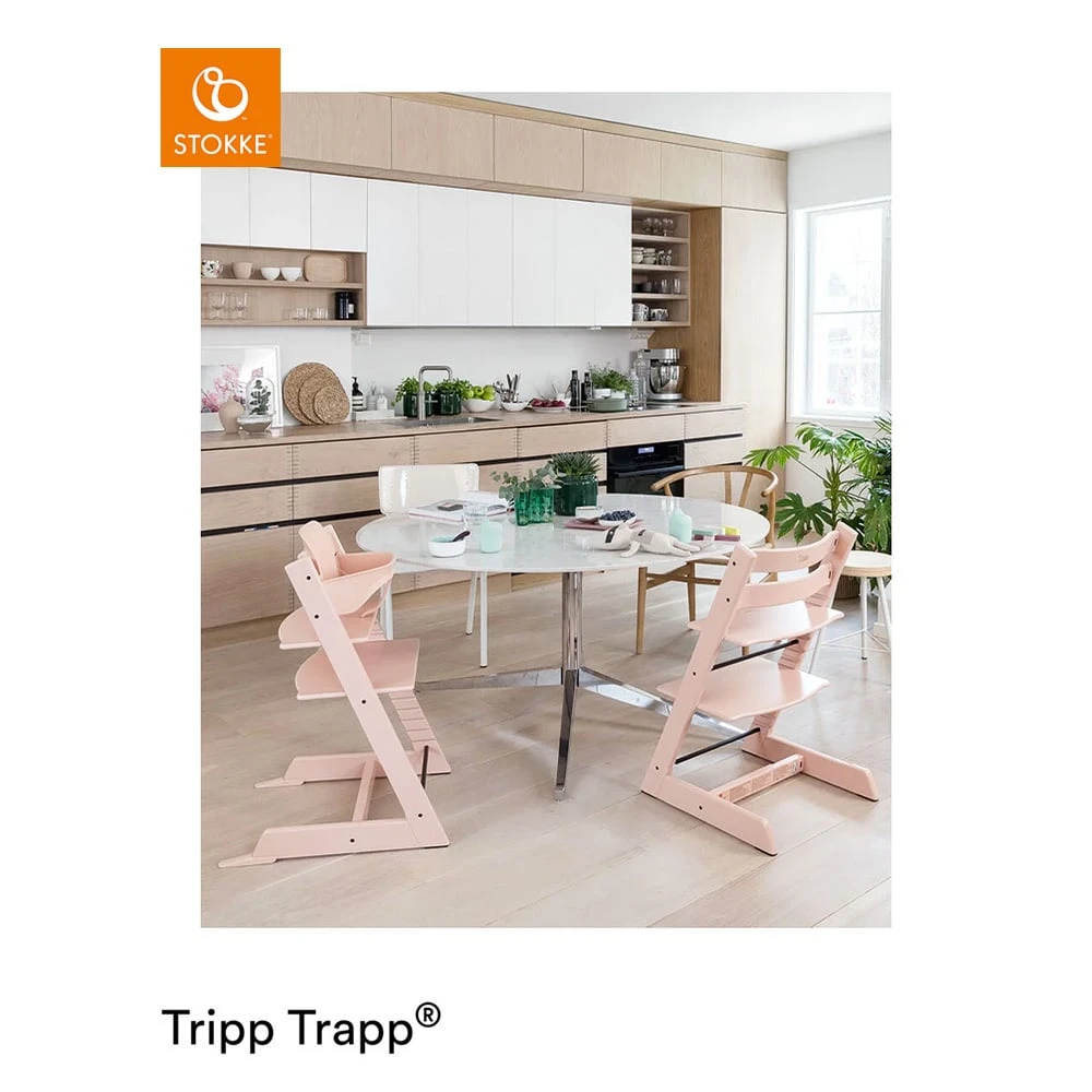 Chaise Haute Tripp Trapp® Rose Poudré De Stokke® 4 Chaise Haute Tripp Trapp® Rose Poudré De Stokke® – Image 2