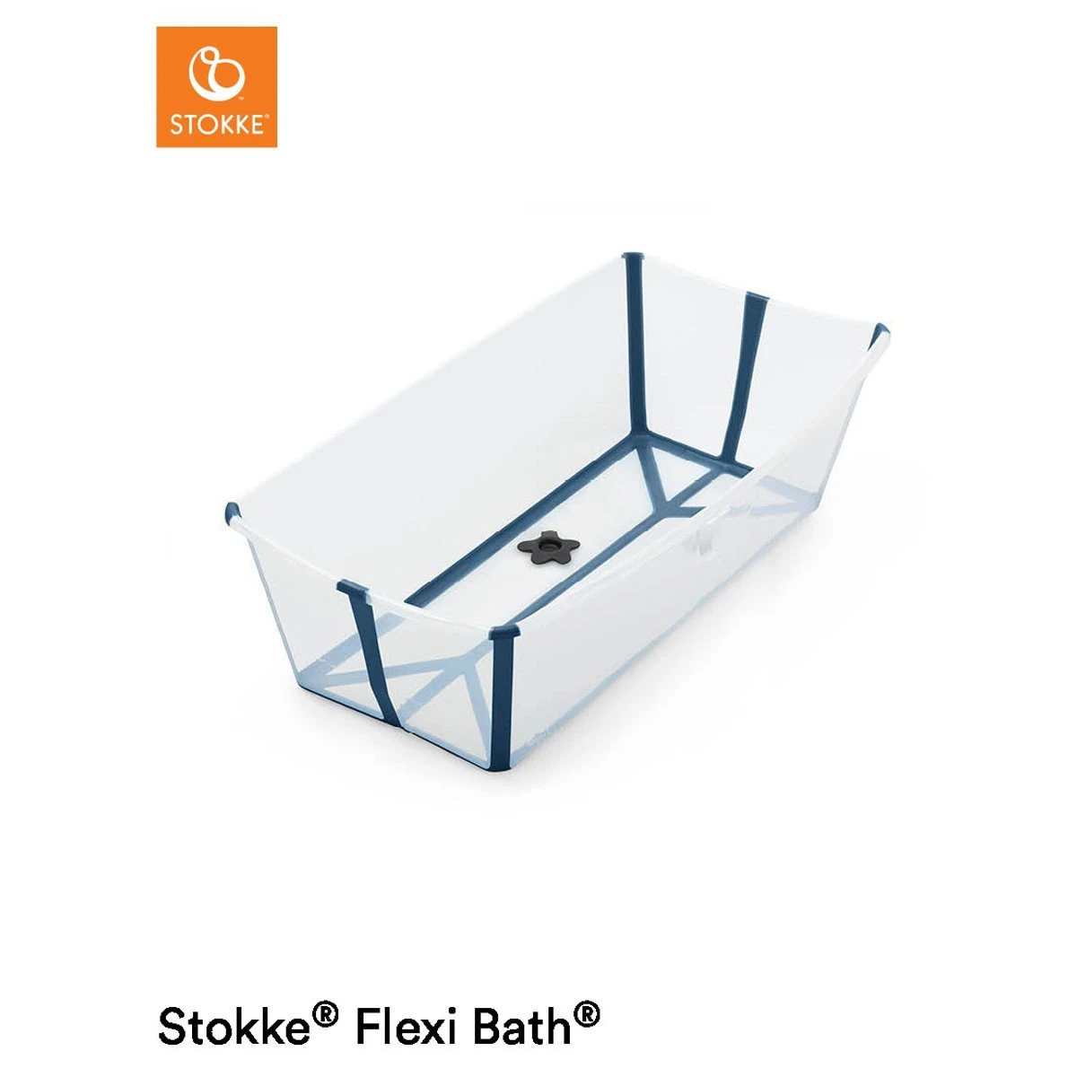 Baignoire Flexi Bath™ XL Transparent Bleu De Stokke®