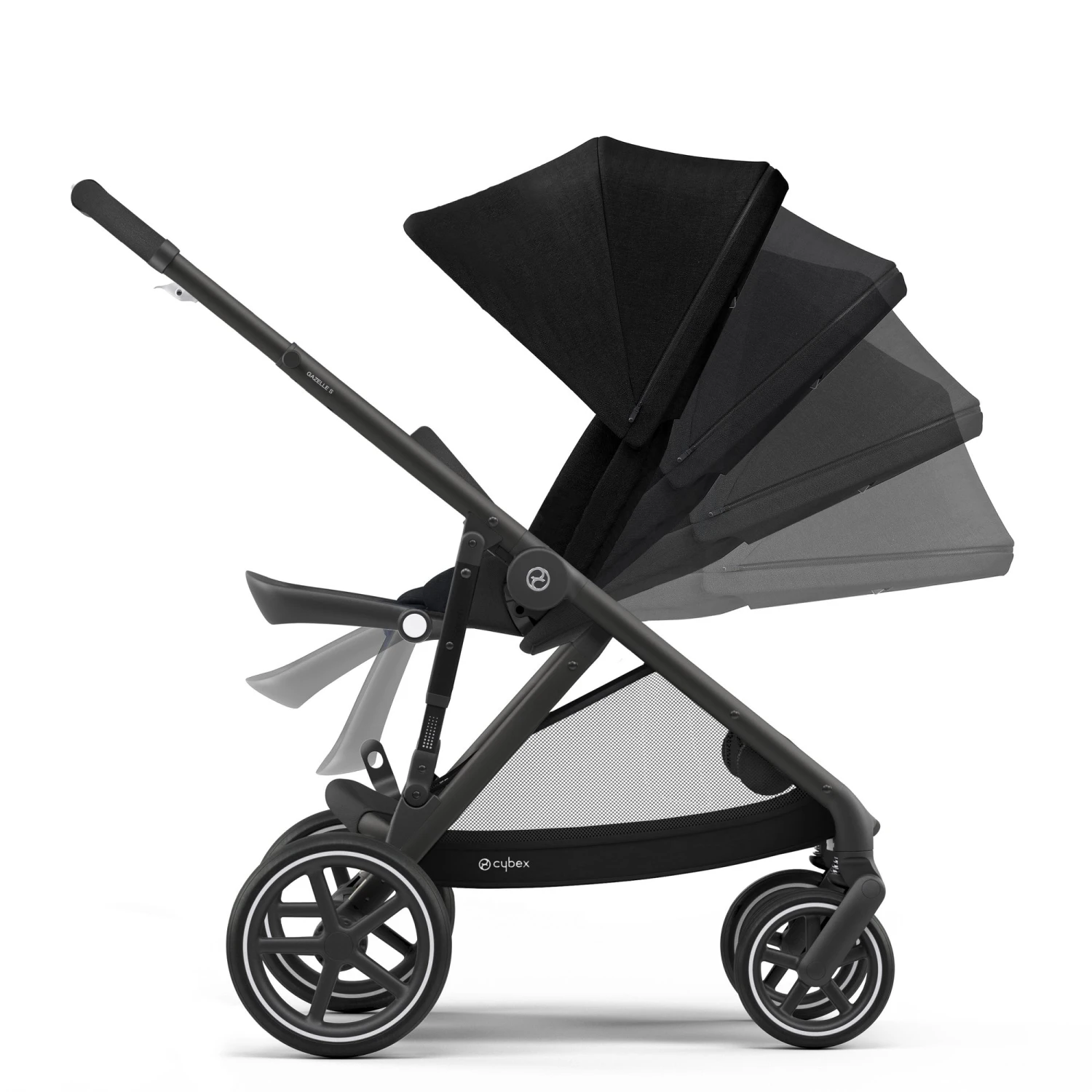 Poussette Gazelle S Black/Deep Black De CYBEX 6 Poussette Gazelle S Black/Deep Black De CYBEX – Image 4