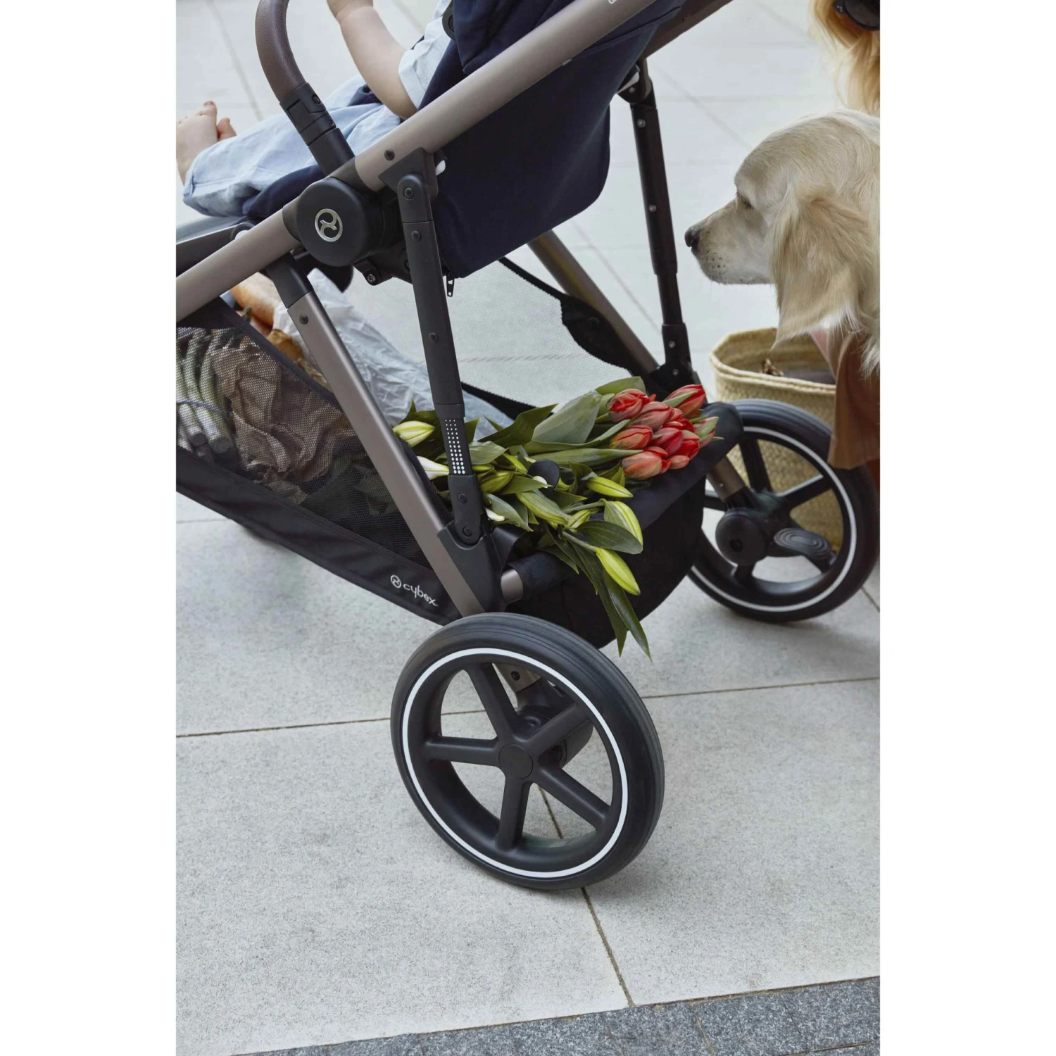 Poussette Gazelle S Black/Deep Black De CYBEX 8 Poussette Gazelle S Black/Deep Black De CYBEX – Image 6