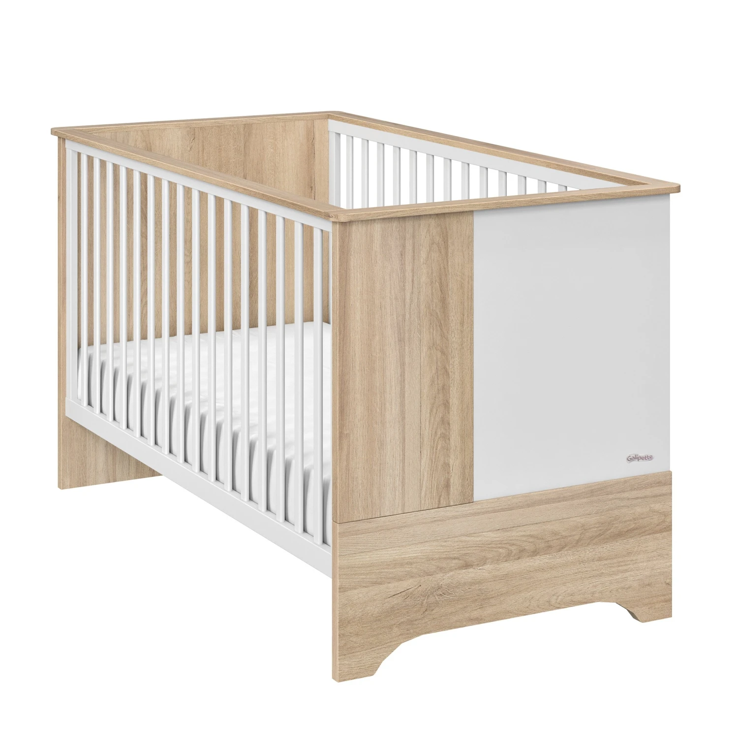 Sacha Lit 70x140 + Kit De Transformation Chêne De Galipette