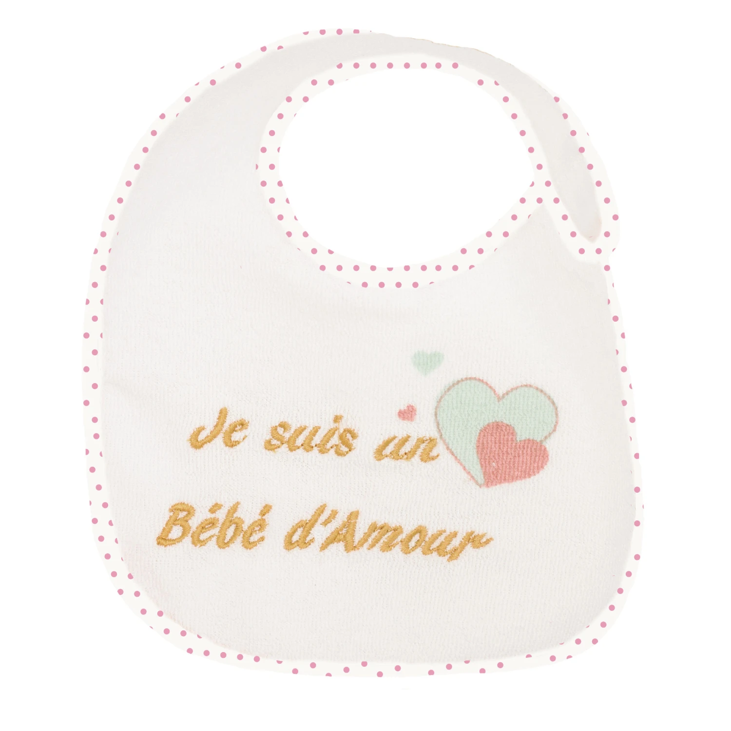 Lot De 7 Bavoirs Naissance Baby Love Fille De Trois Kilos Sept 10 Lot De 7 Bavoirs Naissance Baby Love Fille De Trois Kilos Sept – Image 8