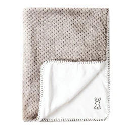 Lapidou Couverture Pineapple Gris/Blanc De Nattou