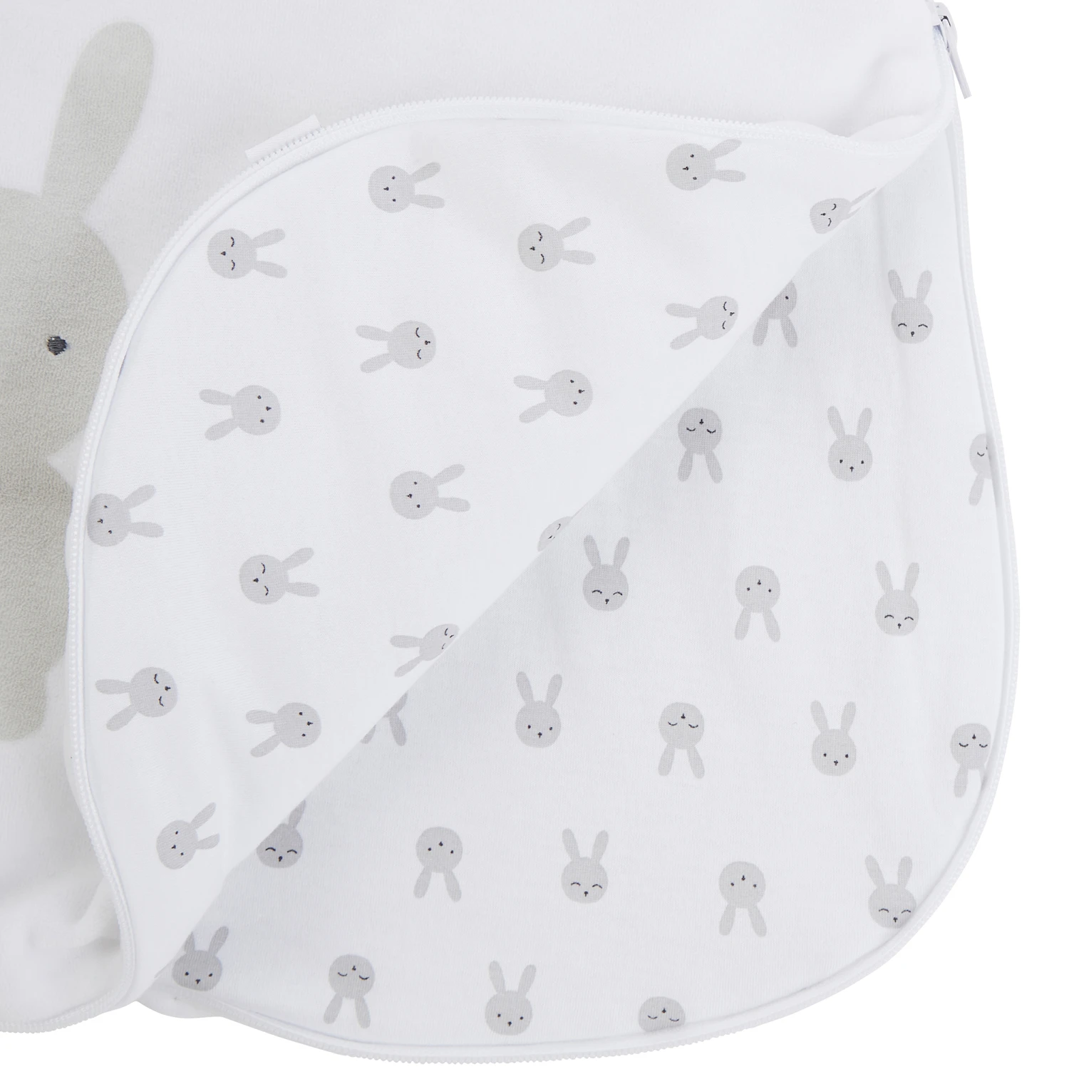 Sac Nid Lapin Câlin Blanc 0-3 Mois De P'tit Bisou – Image 2