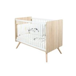 Sixties Lit Bébé 60x120 Blanc De Sauthon Baby's Sweet Home