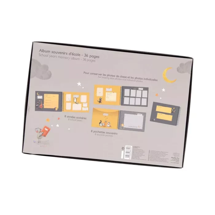 Les Moustaches Album Souvenirs D'école Français Anglais De Moulin Roty – Image 2