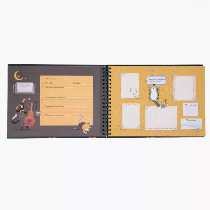 Les Moustaches Album Souvenirs D'école Français Anglais De Moulin Roty – Image 4