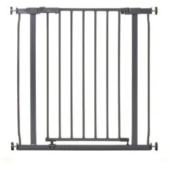 Barrière De Porte Ava 75/81 Cm Gris De Dreambaby