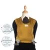 Écharpe De Portage Tricot-Slen Organic Extensible Bio Amber Gold De Babylonia -Bébés Produits Magasin 01151291 1
