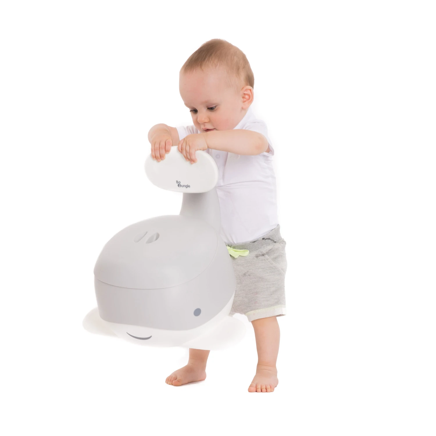 B-Petit Pot Baleine Pastel Gris De Bo Jungle – Image 9