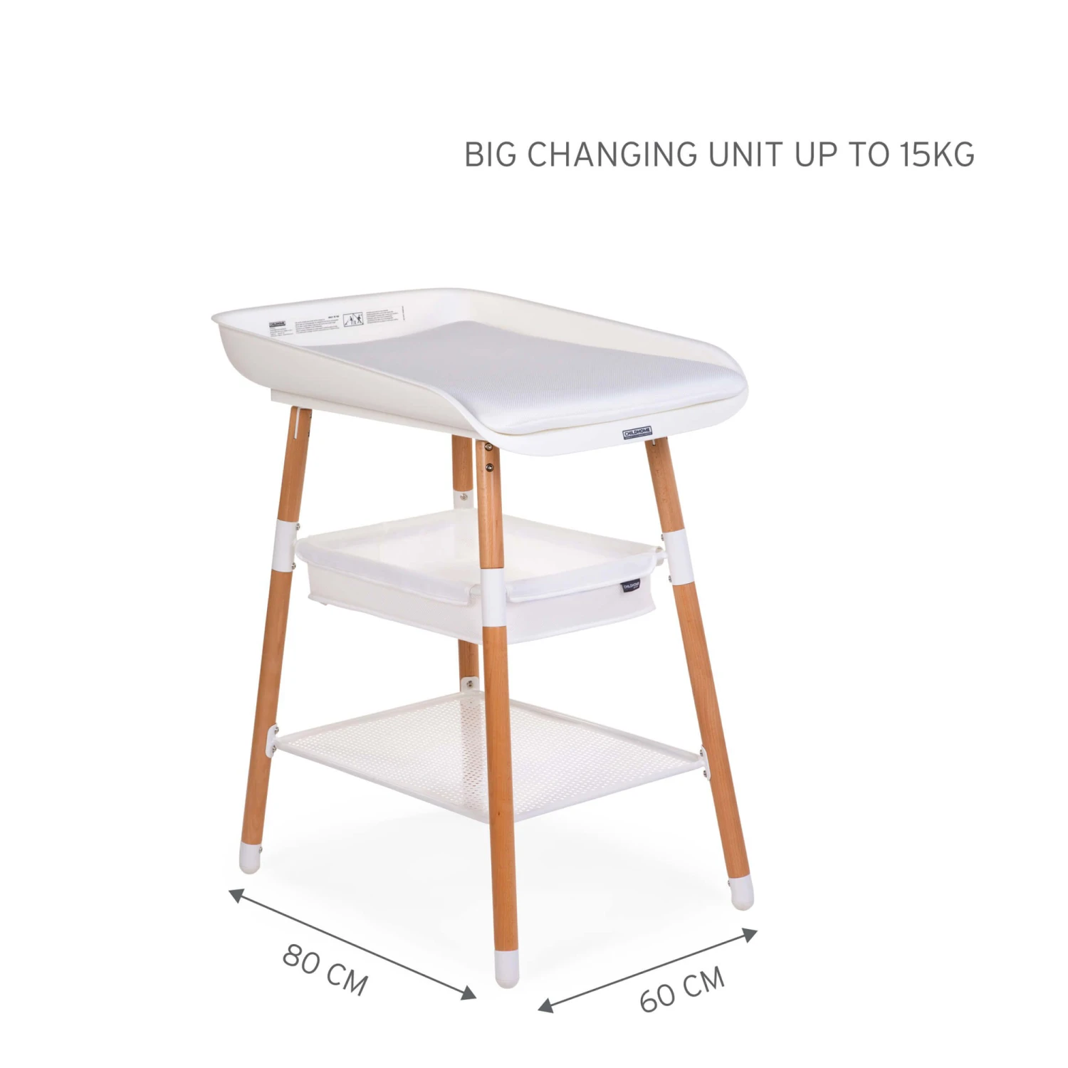 Evolux Table à Langer Naturel Blanc De Childhome – Image 9