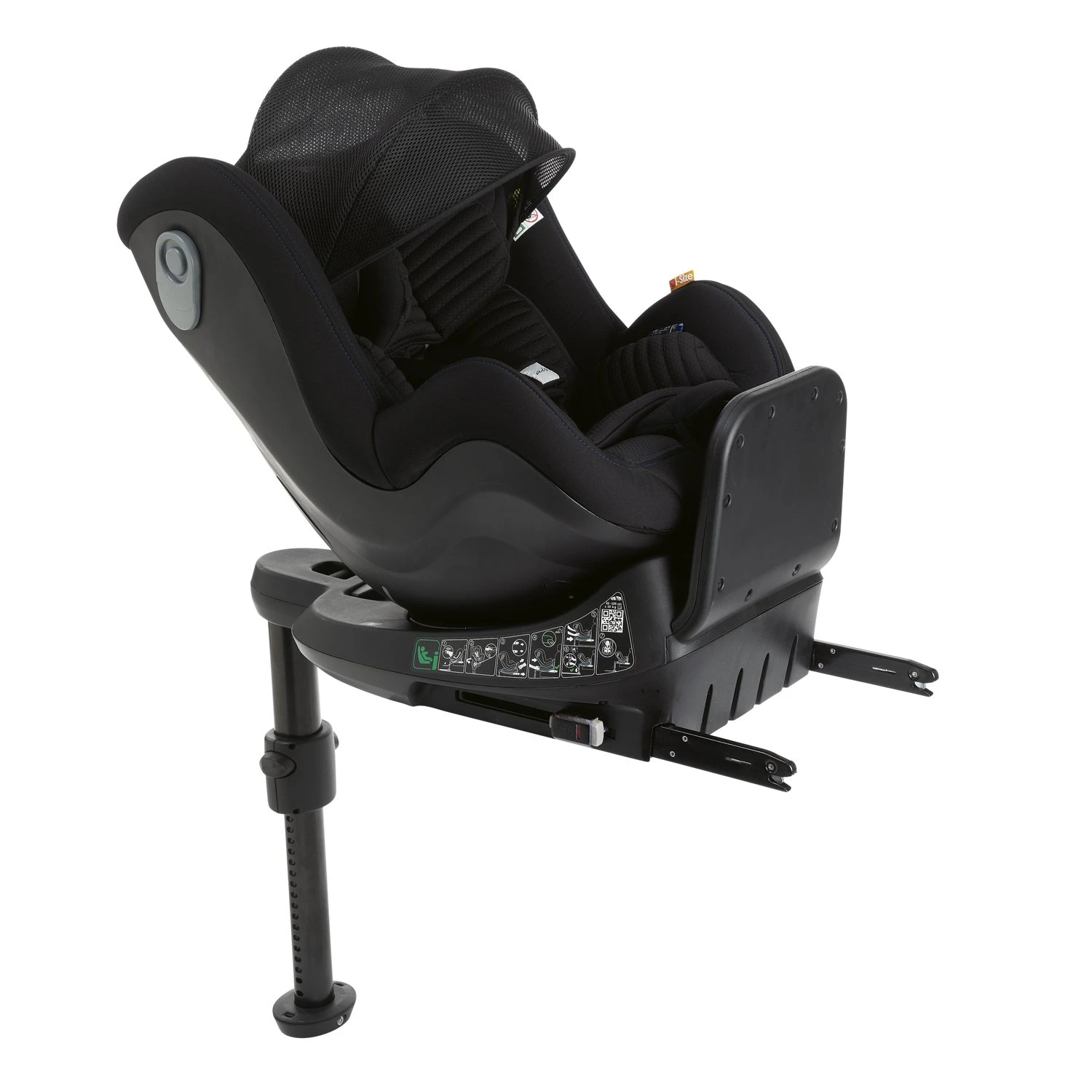 Siège Auto Seat2Fit I-Size Air (45-105 Cm) Black Air De Chicco – Image 3