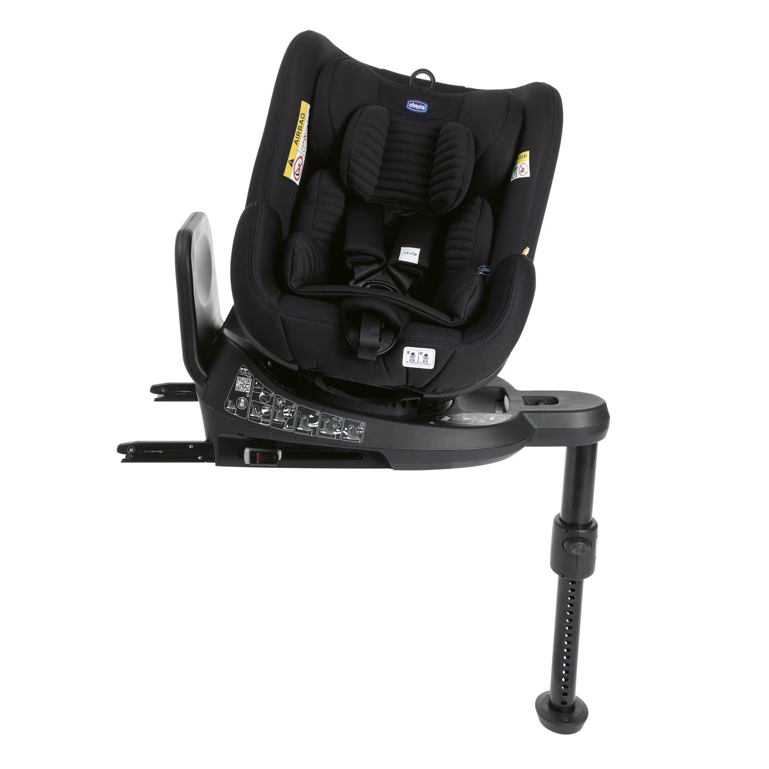 Siège Auto Seat2Fit I-Size Air (45-105 Cm) Black Air De Chicco – Image 8