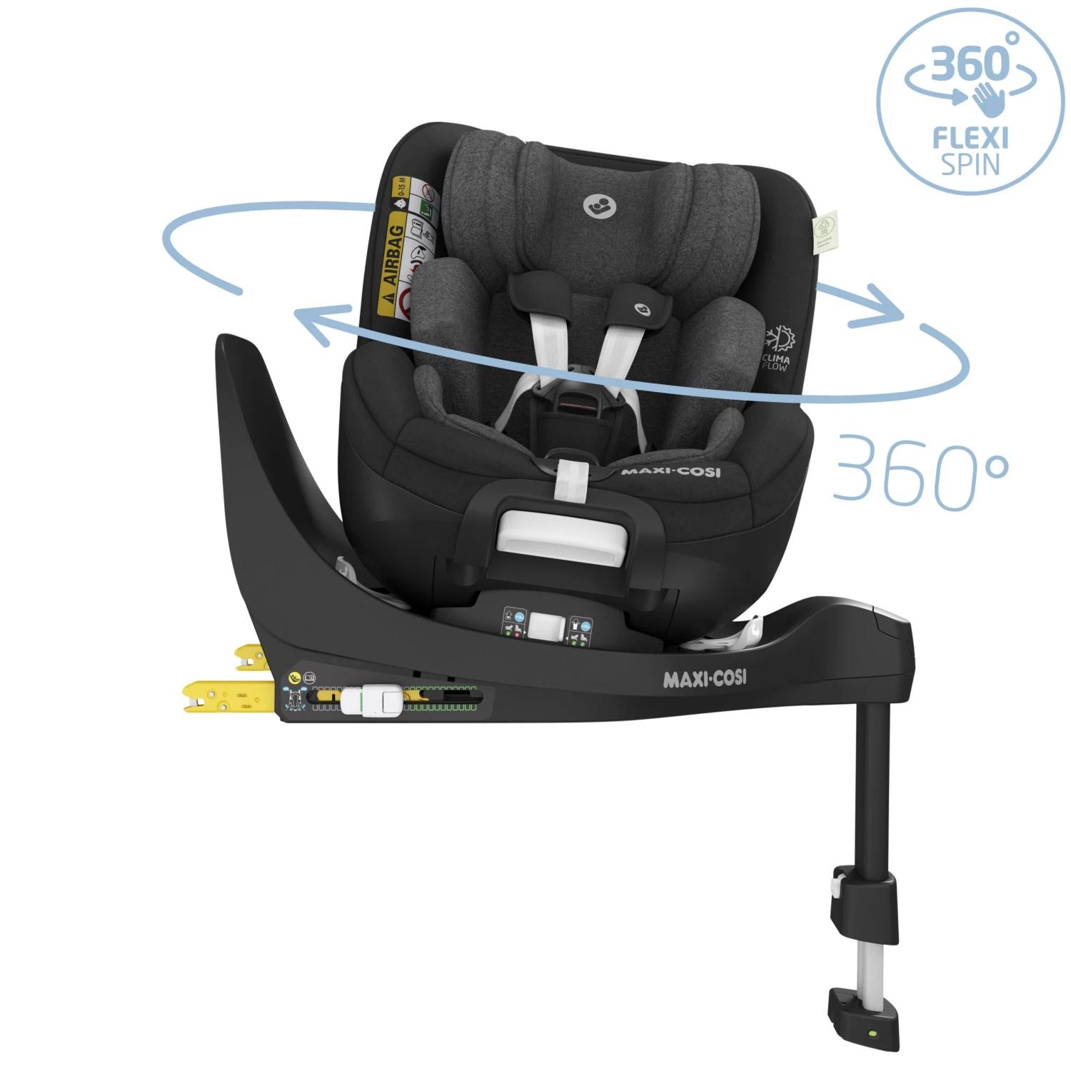 Siège Auto Mica Pro Eco I-Size Authentic Black De Maxi-Cosi – Image 2
