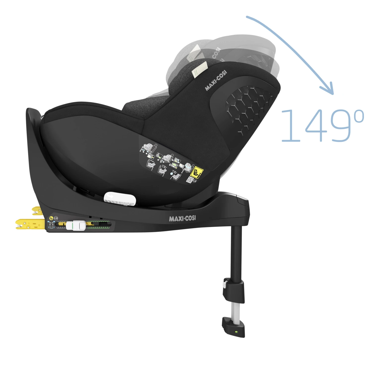 Siège Auto Mica Pro Eco I-Size Authentic Black De Maxi-Cosi – Image 6