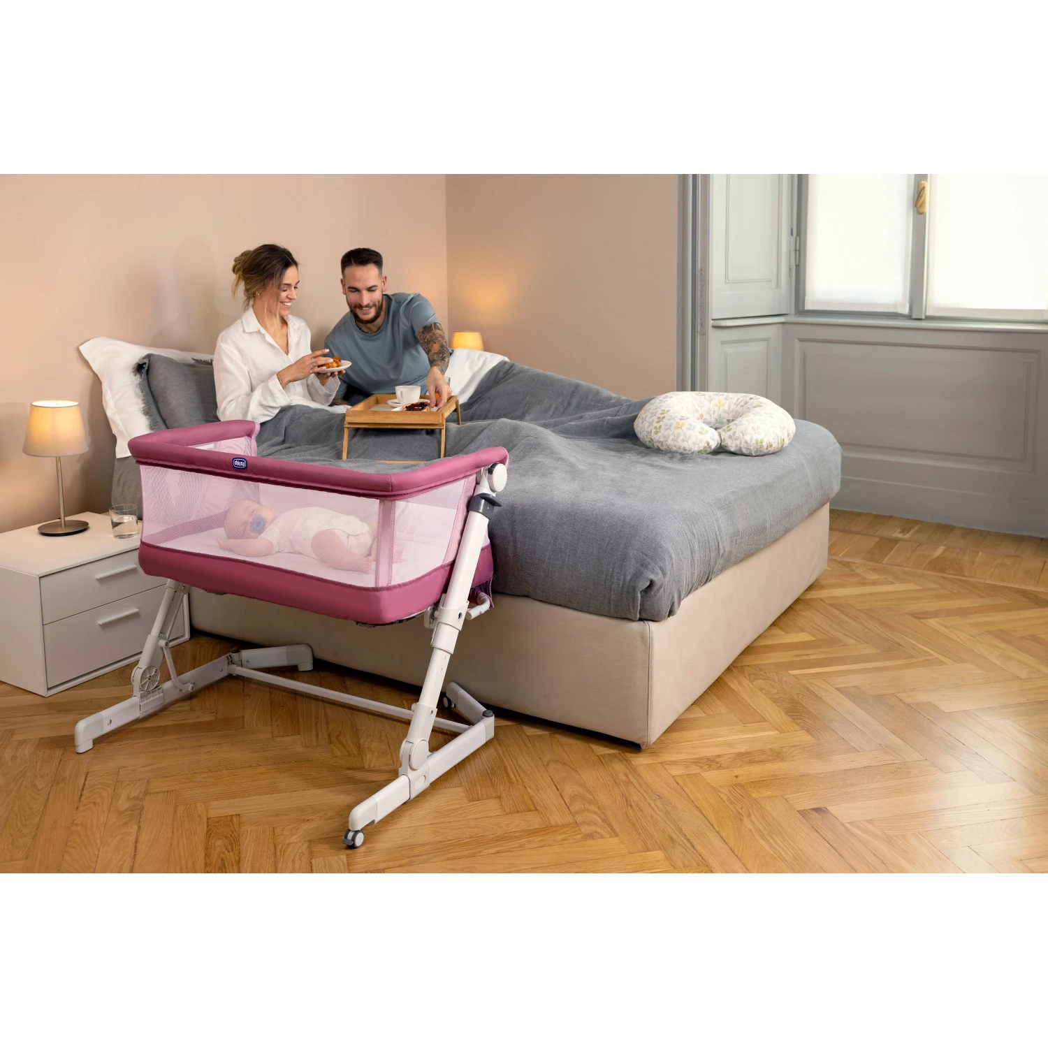 Berceau Cododo Next 2 Me Pop Up Orchid De Chicco – Image 9