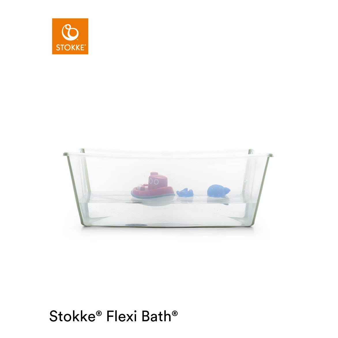Baignoire Flexi Bath Transparent Green De Stokke® 6 Baignoire Flexi Bath Transparent Green De Stokke® – Image 4