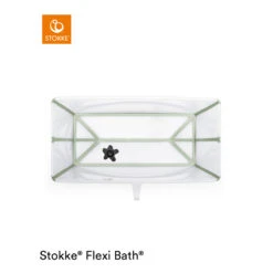 Baignoire Flexi Bath Transparent Green De Stokke® 11 Baignoire Flexi Bath Transparent Green De Stokke® -Bébés Produits Magasin 01161825 5