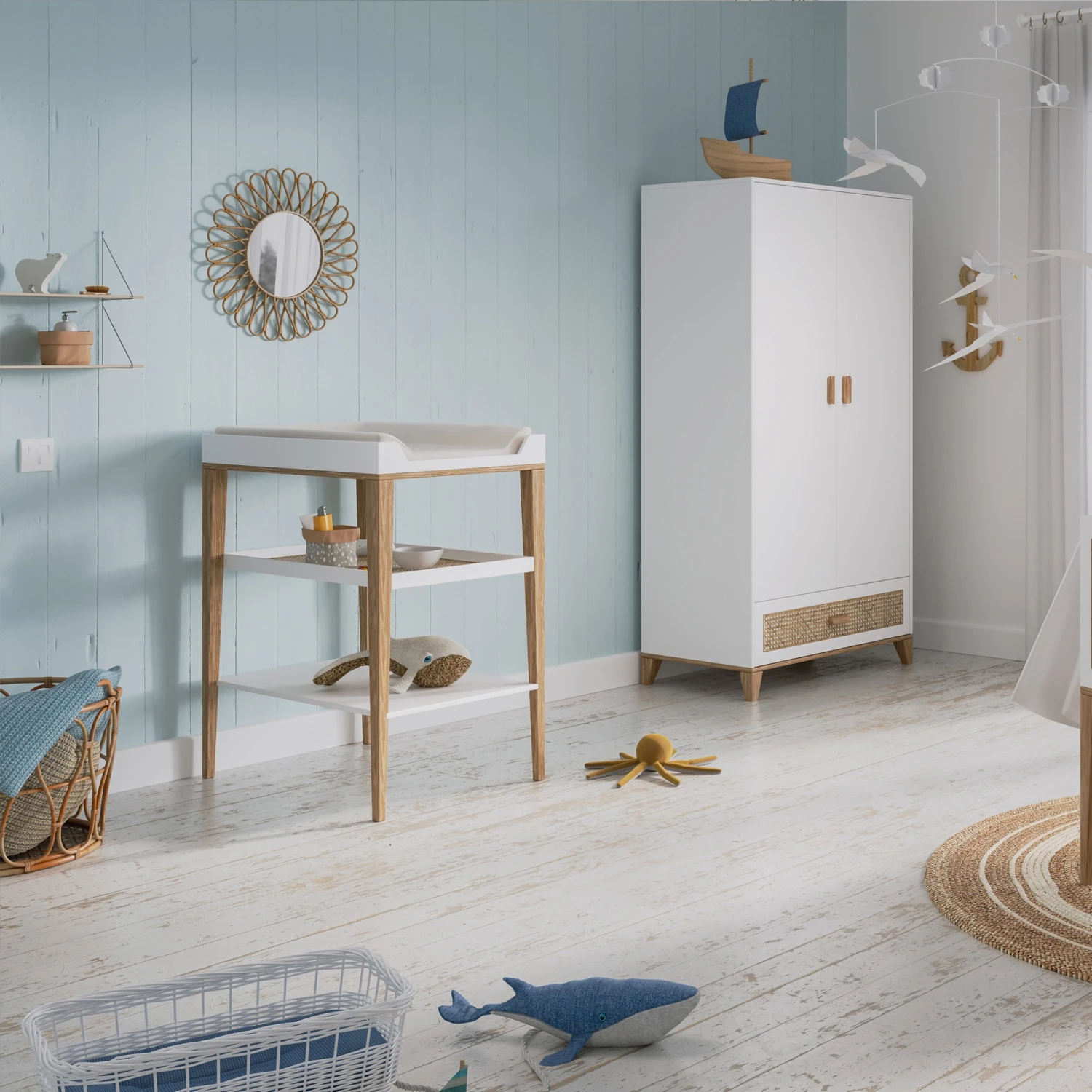 Nami Table à Langer Neige De Théo – Image 2