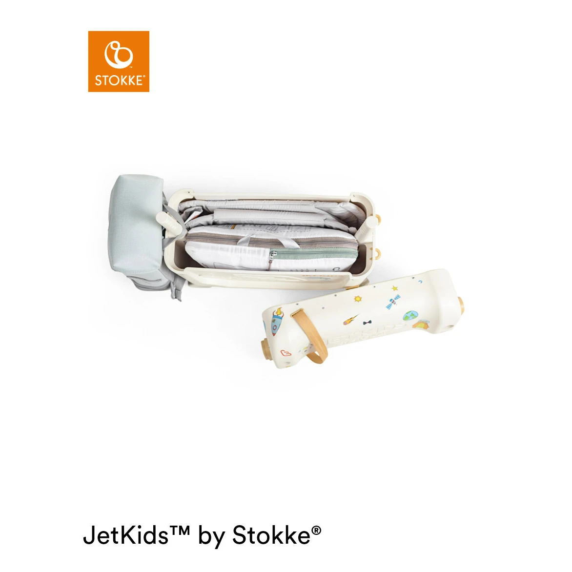 Lit De Voyage Gonflable Cloudsleeper™ Jetkids™ De Stokke® – Image 4