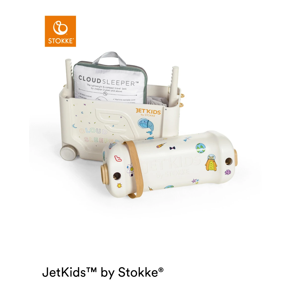 Lit De Voyage Gonflable Cloudsleeper™ Jetkids™ De Stokke® – Image 7