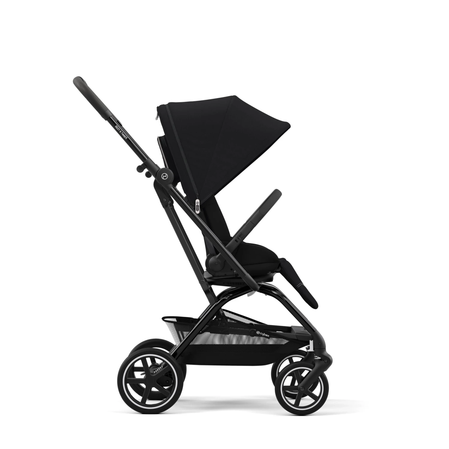 Poussette Eezy S Twist+ 2 Black Moon/Black De CYBEX – Image 5