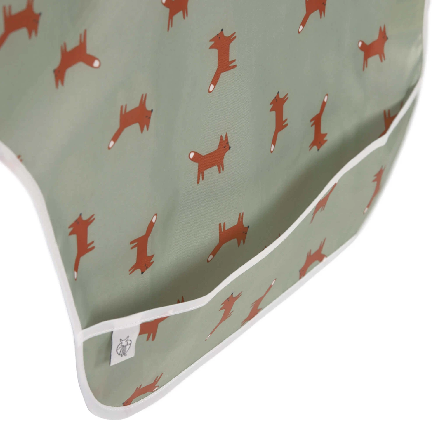 LÄSSIG Lot De 2 Bavoirs Manches Longues Avec Poche Little Forest Renard De Lässig – Image 2