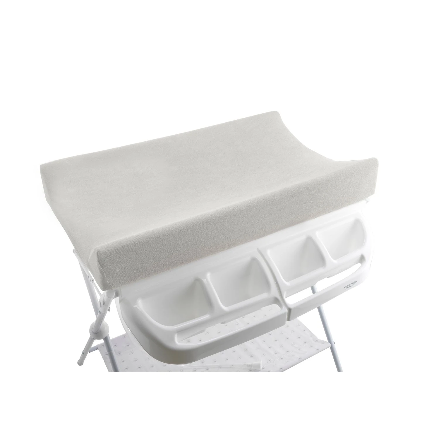 Lot De 2 Housse à Matelas à Langer Ecru/Terracota De Formula Baby – Image 2