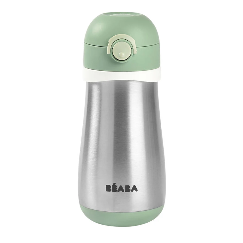 Beaba Gourde Inox Vert Sauge 350 Ml De Béaba 3 Beaba Gourde Inox Vert Sauge 350 Ml De Béaba