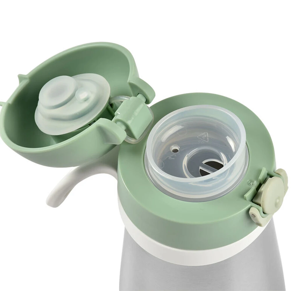 Beaba Gourde Inox Vert Sauge 350 Ml De Béaba 5 Beaba Gourde Inox Vert Sauge 350 Ml De Béaba – Image 3