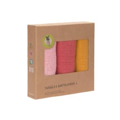 LÄSSIG Lange Mousseline 3 Pièces Rose/Moutarde 85 X 85 Cm De Lässig 11 LÄSSIG Lange Mousseline 3 Pièces Rose/Moutarde 85 X 85 Cm De Lässig -Bébés Produits Magasin 01167706 3