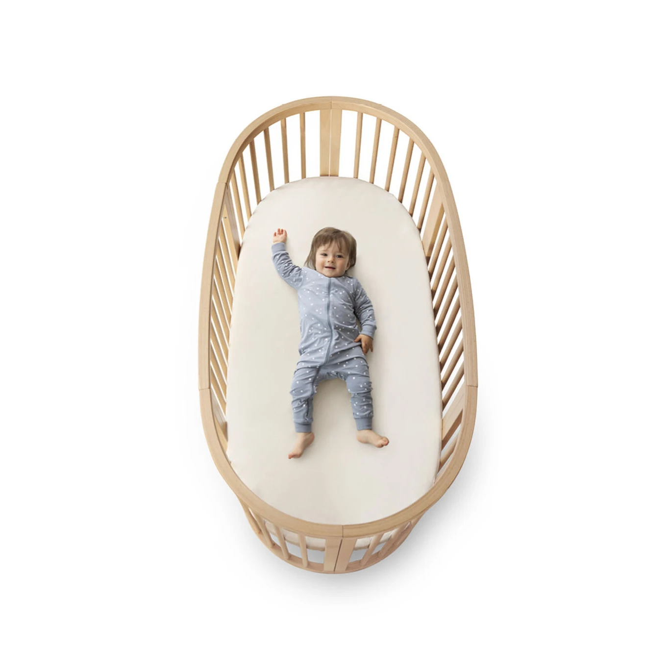 Sleepi™ Extension Pour Lit V3 Naturel De Stokke® 5 Sleepi™ Extension Pour Lit V3 Naturel De Stokke® – Image 3