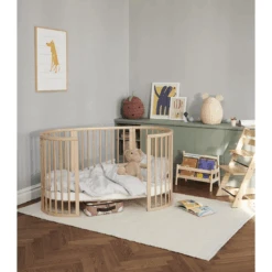 Sleepi™ Extension Pour Lit V3 Naturel De Stokke® 9 Sleepi™ Extension Pour Lit V3 Naturel De Stokke® -Bébés Produits Magasin 01167716 4