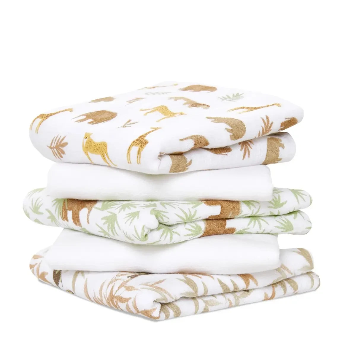 Lot De 5 Langes Musy 60x60 Tanzania De Aden + Anais Essentials 3 Lot De 5 Langes Musy 60x60 Tanzania De Aden + Anais Essentials