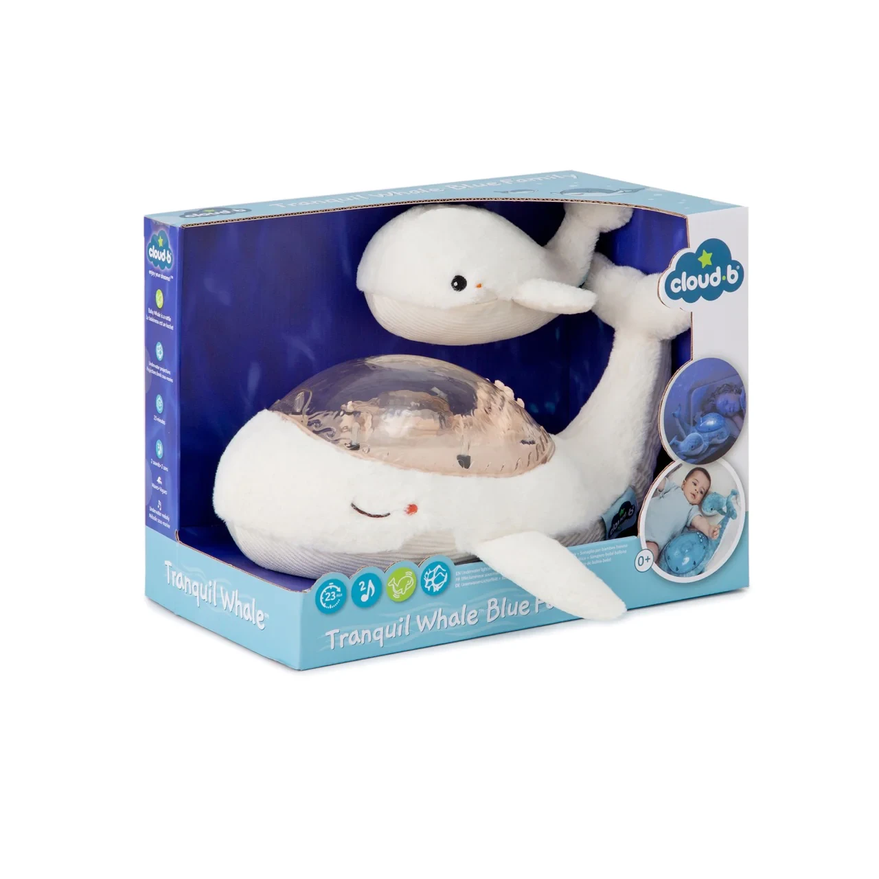 Cloud-B Veilleuse Baleine Tranquil Whale™ Family Blanche De Cloud B – Image 5