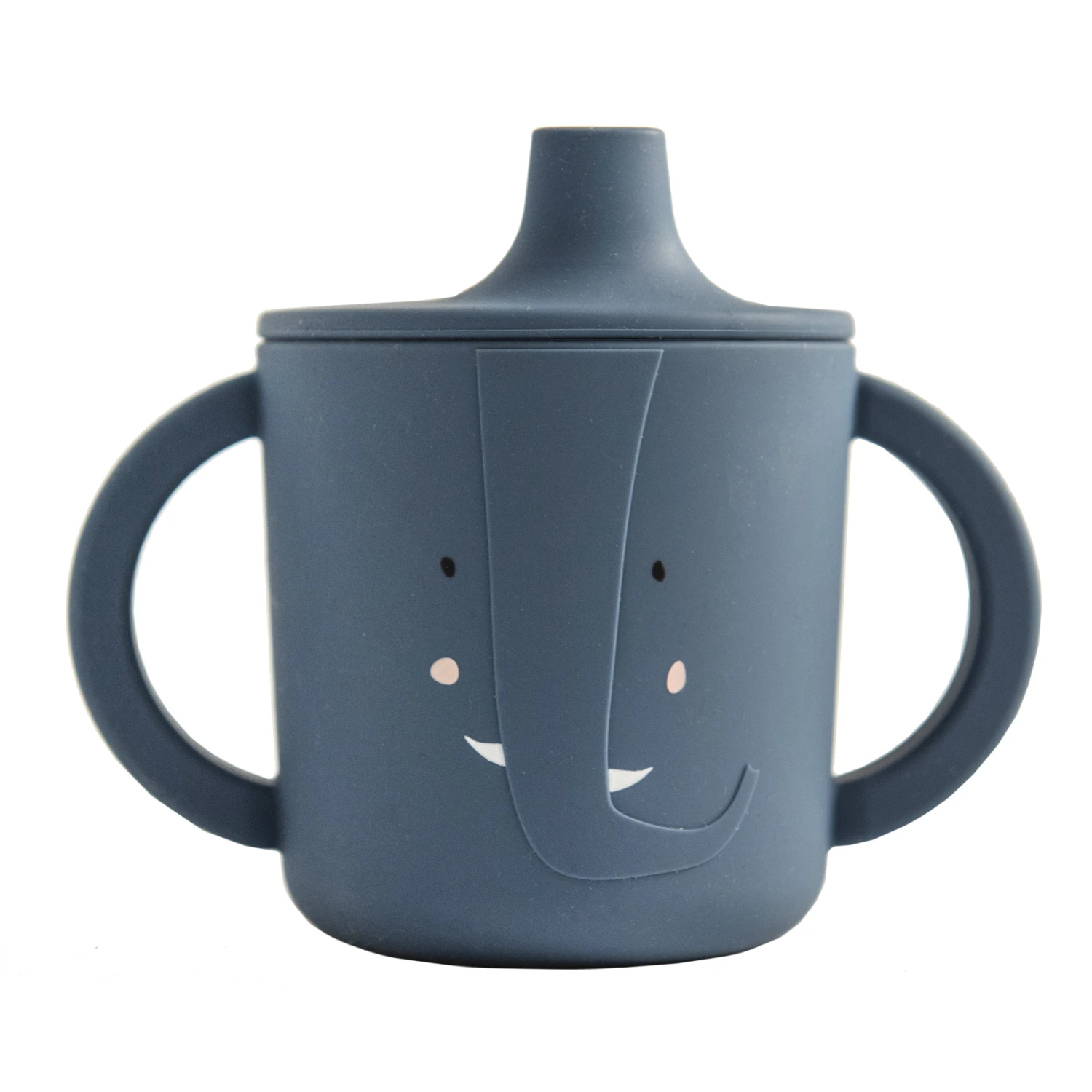 Tasse D'apprentissage Silicone Mrs. Elephant De Trixie 3 Tasse D'apprentissage Silicone Mrs. Elephant De Trixie