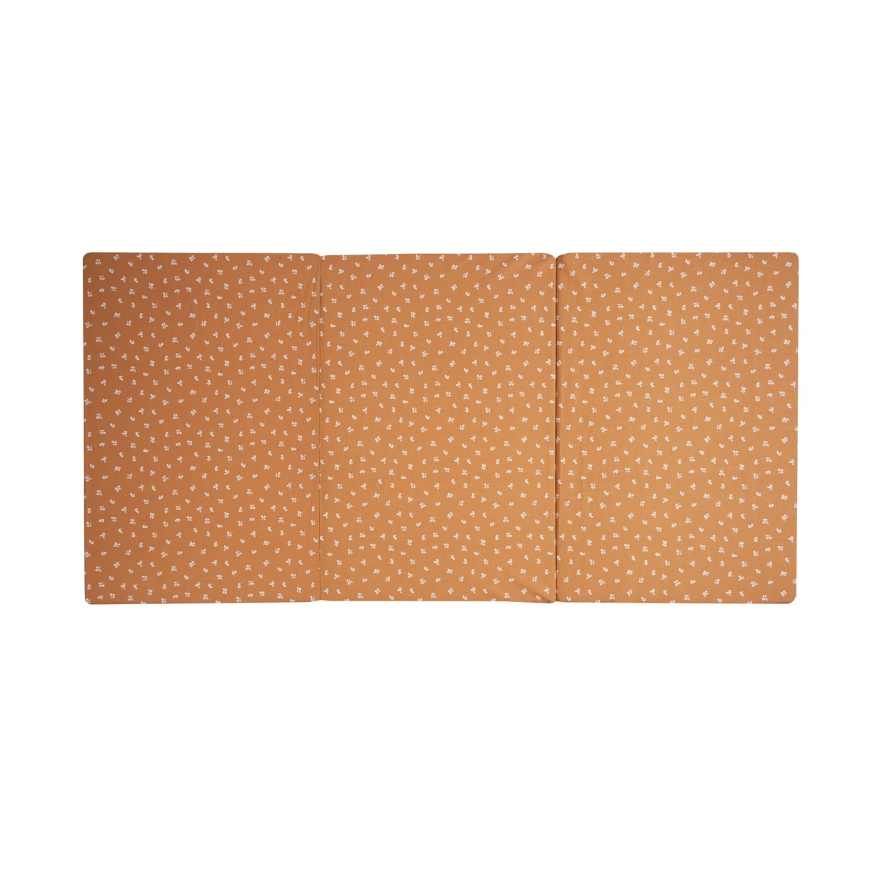 Matelas Bébé Pliant 3 Parties Camel Fleuri 60 X 120 Cm De Candide – Image 4