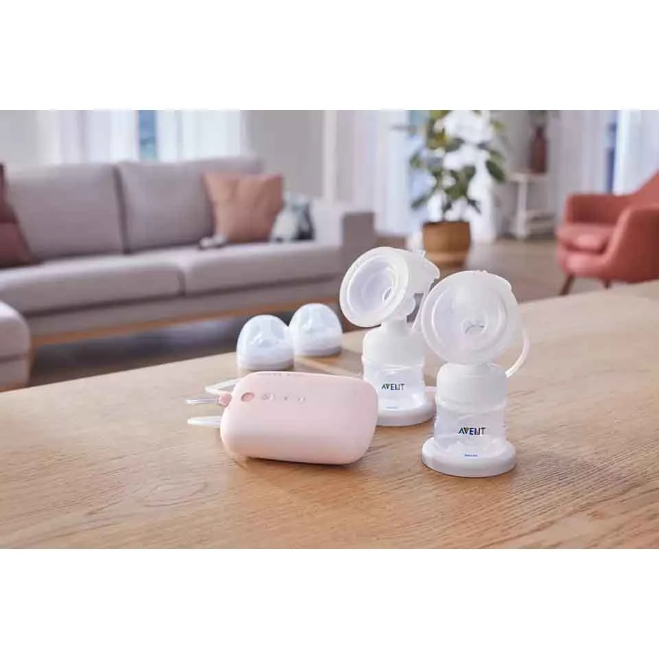 Tire-lait électrique Double SCF397/31 Rose De Philips AVENT 4 Tire-lait électrique Double SCF397/31 Rose De Philips AVENT – Image 2