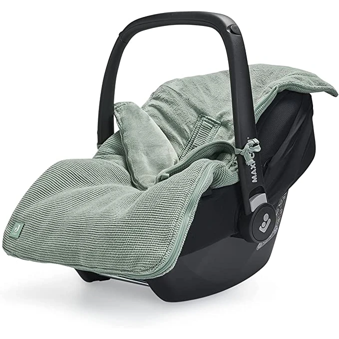 Basic Knit Nid D'Ange Pour Siège Auto Forest Green De Jollein