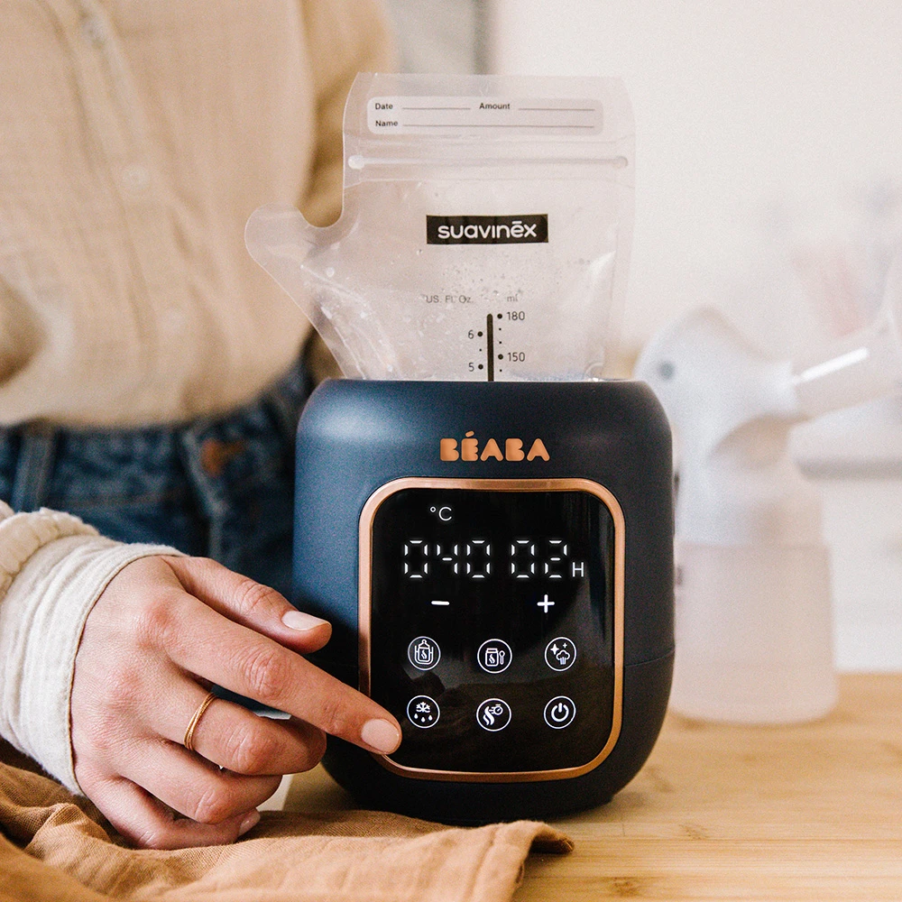 Beaba Chauffe-Biberon Multi Milk Night Blue De Béaba – Image 8