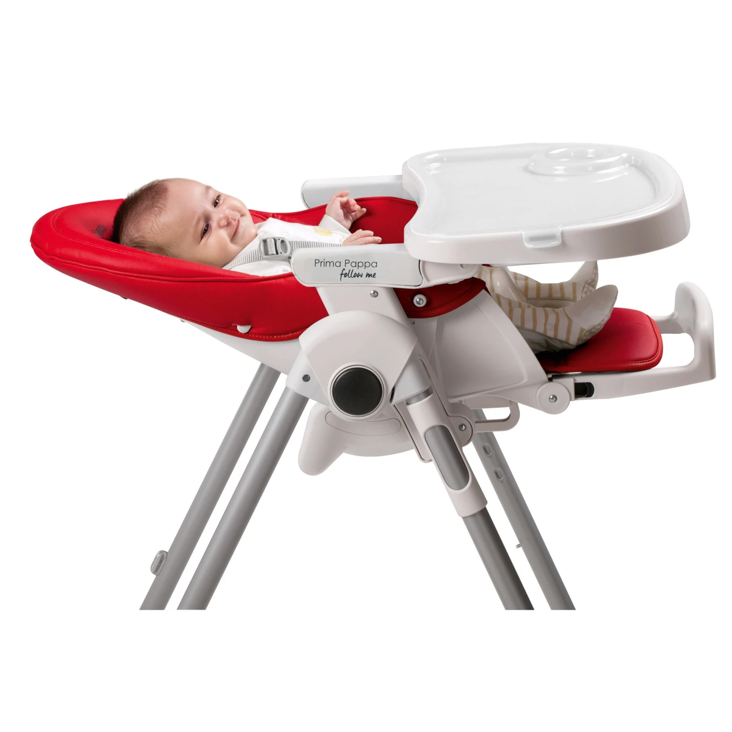 PEG PEREGO Chaise Haute Prima Pappa Follow Me Petrolio De Peg-Pérego 4 PEG PEREGO Chaise Haute Prima Pappa Follow Me Petrolio De Peg-Pérego – Image 2