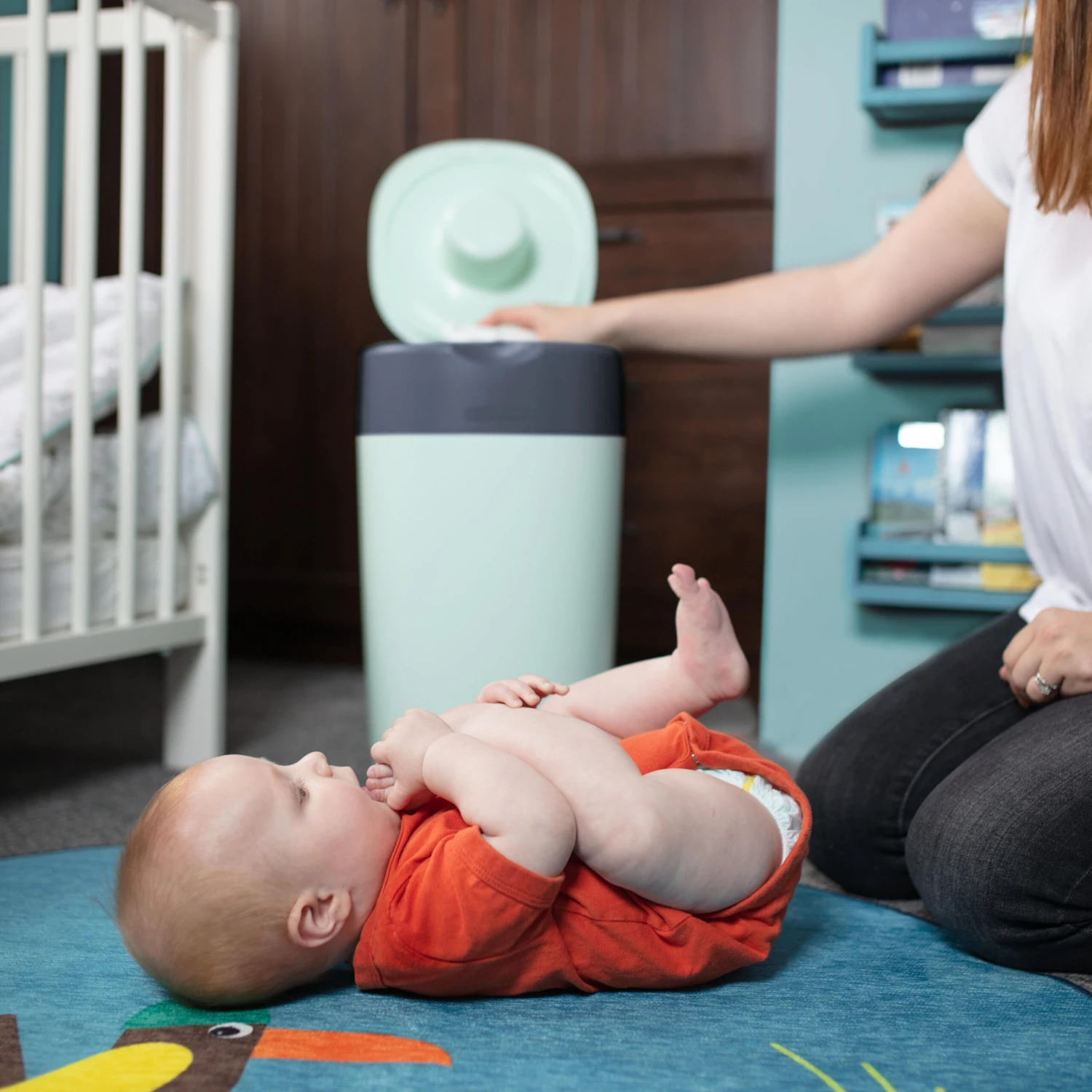 Poubelle à Couches Twist & Click Bleu De Tommee Tippee – Image 10