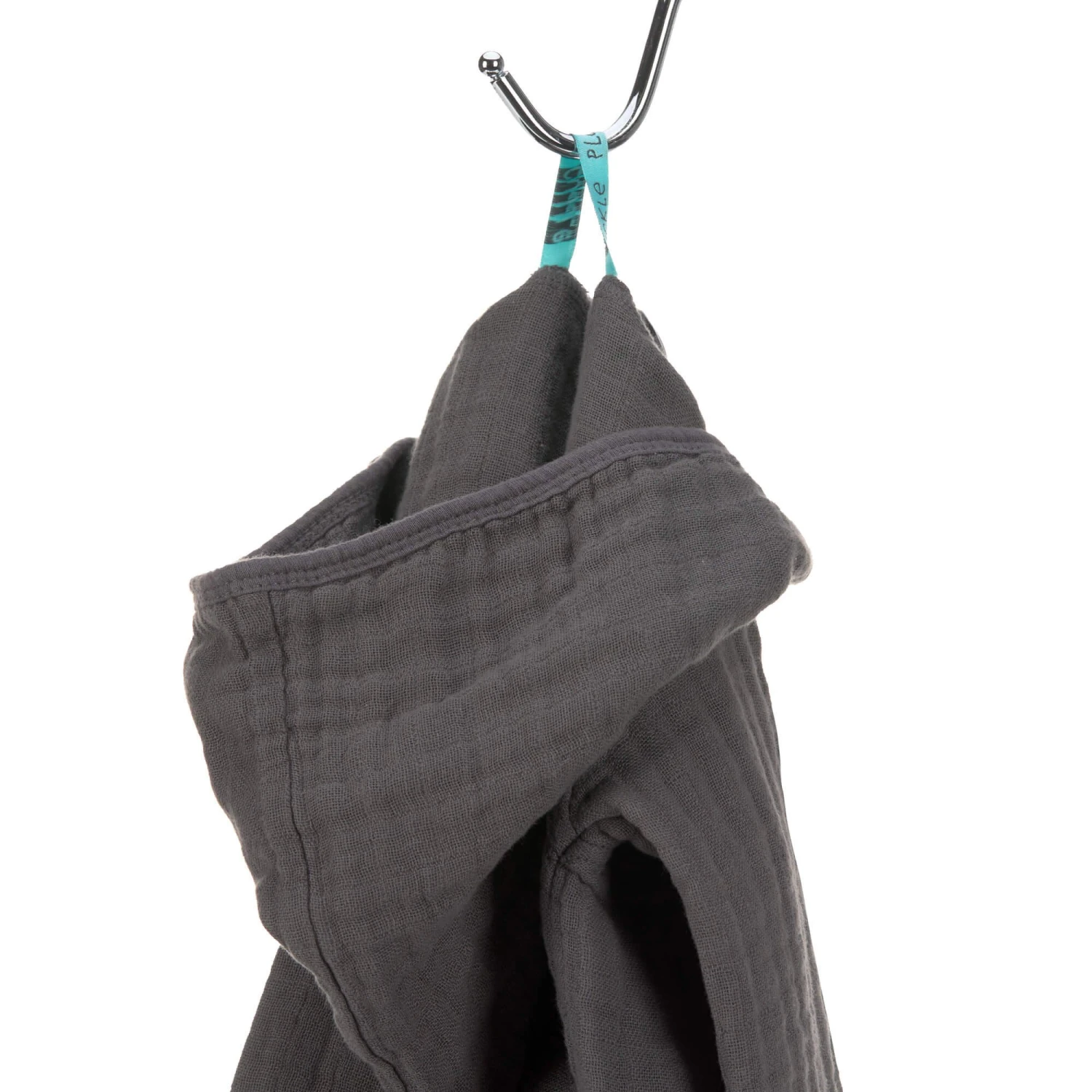 LÄSSIG Peignoir Mousseline Anthracite 12-18 Mois De Lässig – Image 4