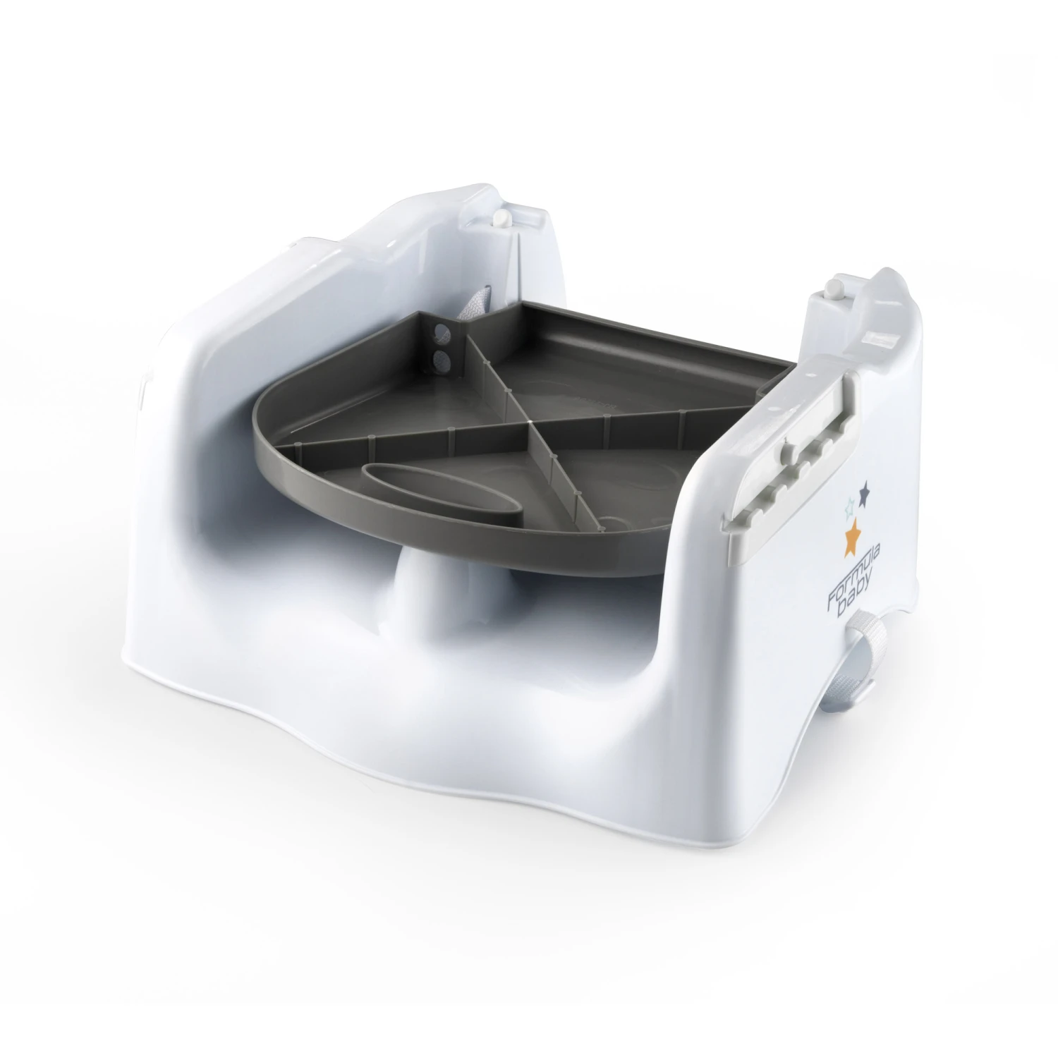 Rehausseur De Chaise Gris/Blanc De Formula Baby – Image 3