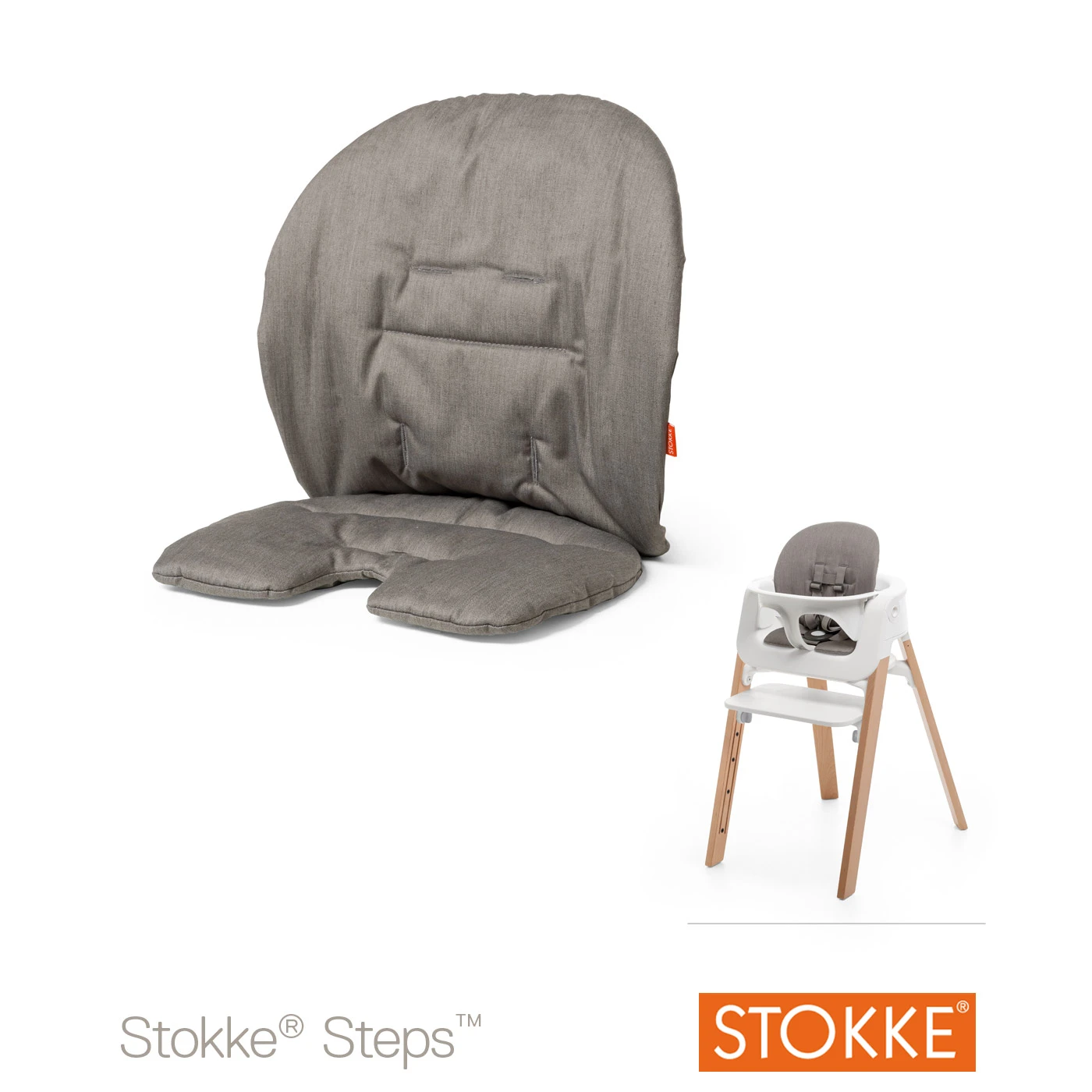 Coussin Steps™ Vert Sauge De Stokke® – Image 3