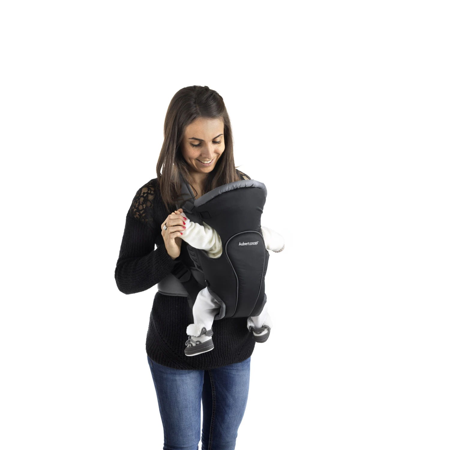 Porte-bébé Gris De Aubert Concept – Image 4
